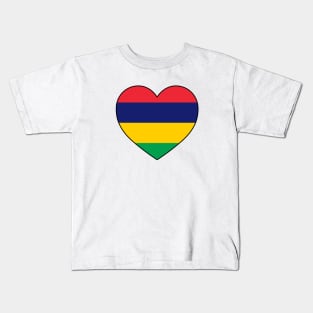 Heart - Mauritius Kids T-Shirt